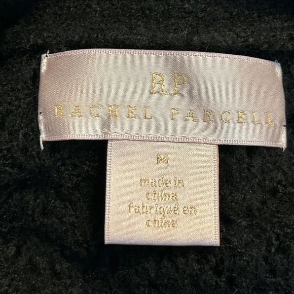 Rachel Parcell Black Knit Delicate Duster Cardigan, size Medium - Picture 10 of 10